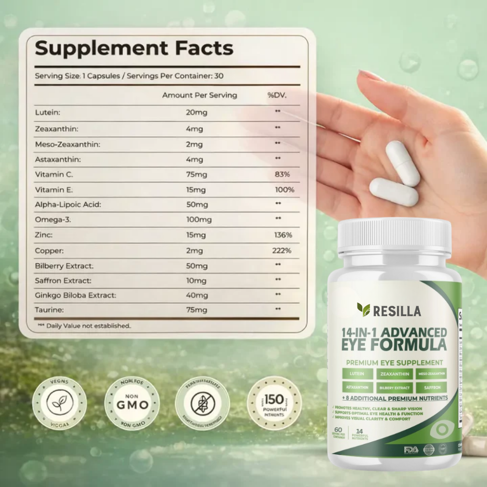 Resilla 14-in-1 Advanced Eye Formula - Promotion
