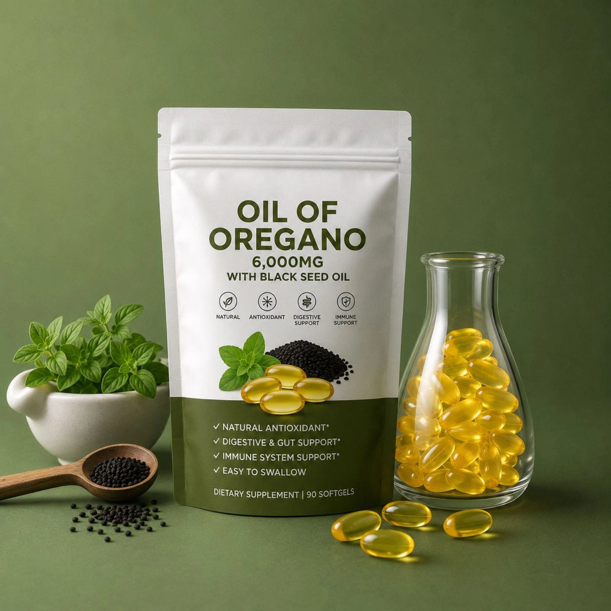 Resilla® Oil Of Oregano Softgels