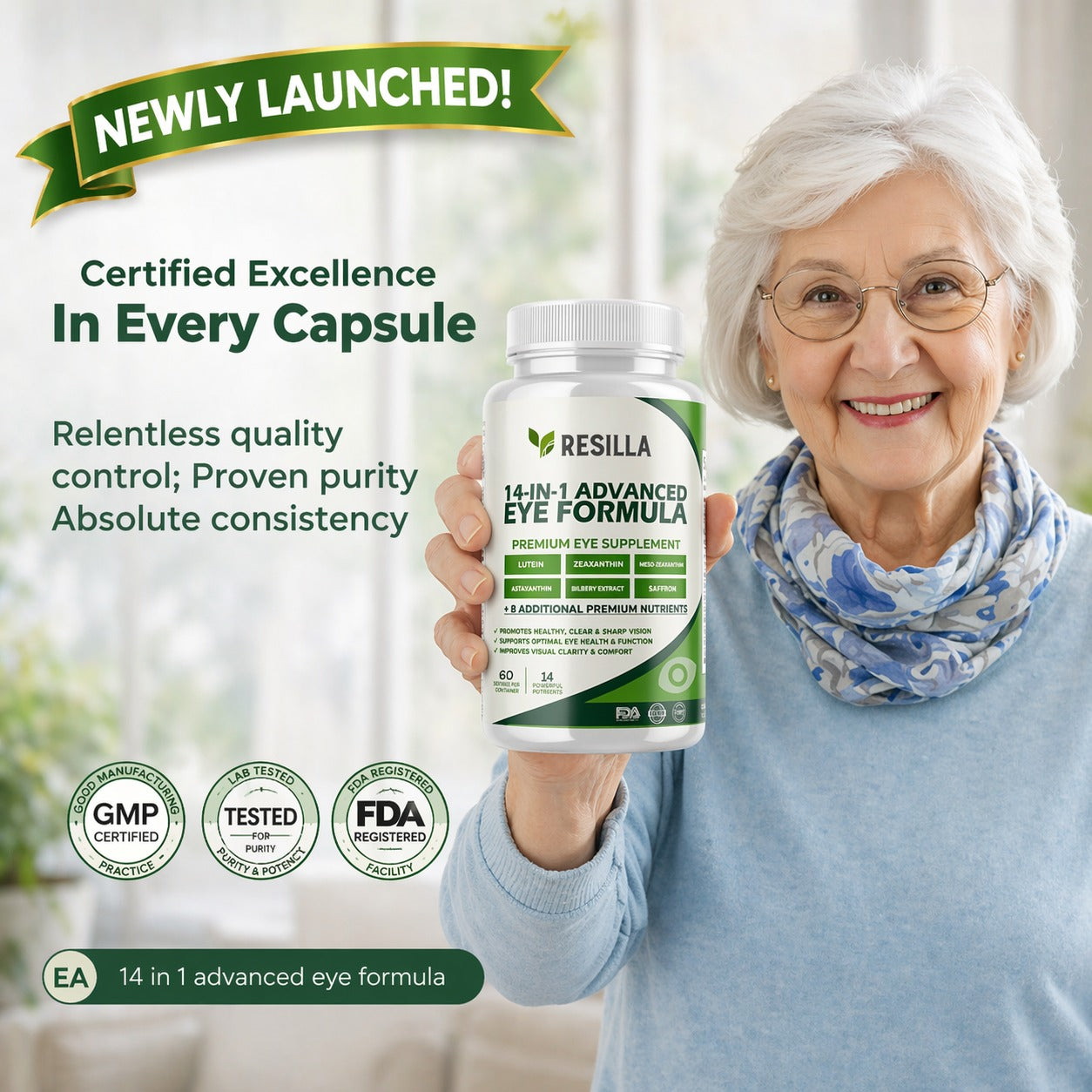 Resilla 14-in-1 Advanced Eye Formula - Promotion